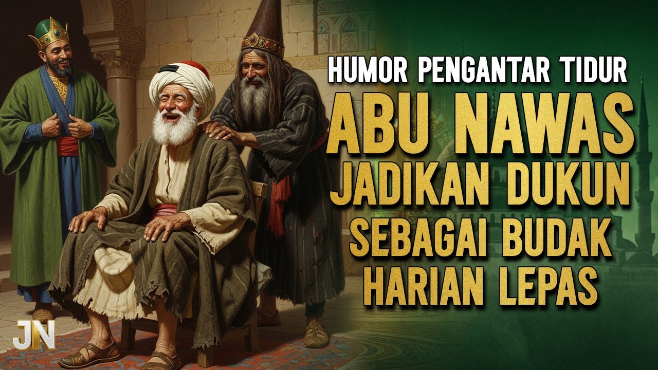 DUKUN MENJADI BUDAK ABU NAWAS || CERITA LUCU PENGANTAR TIDUR