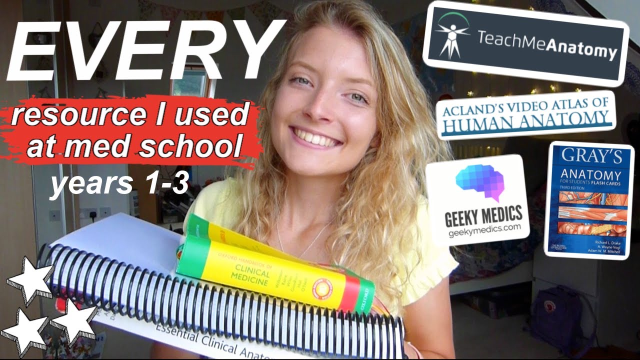 EVERY resource I've used at medical school (so far!)