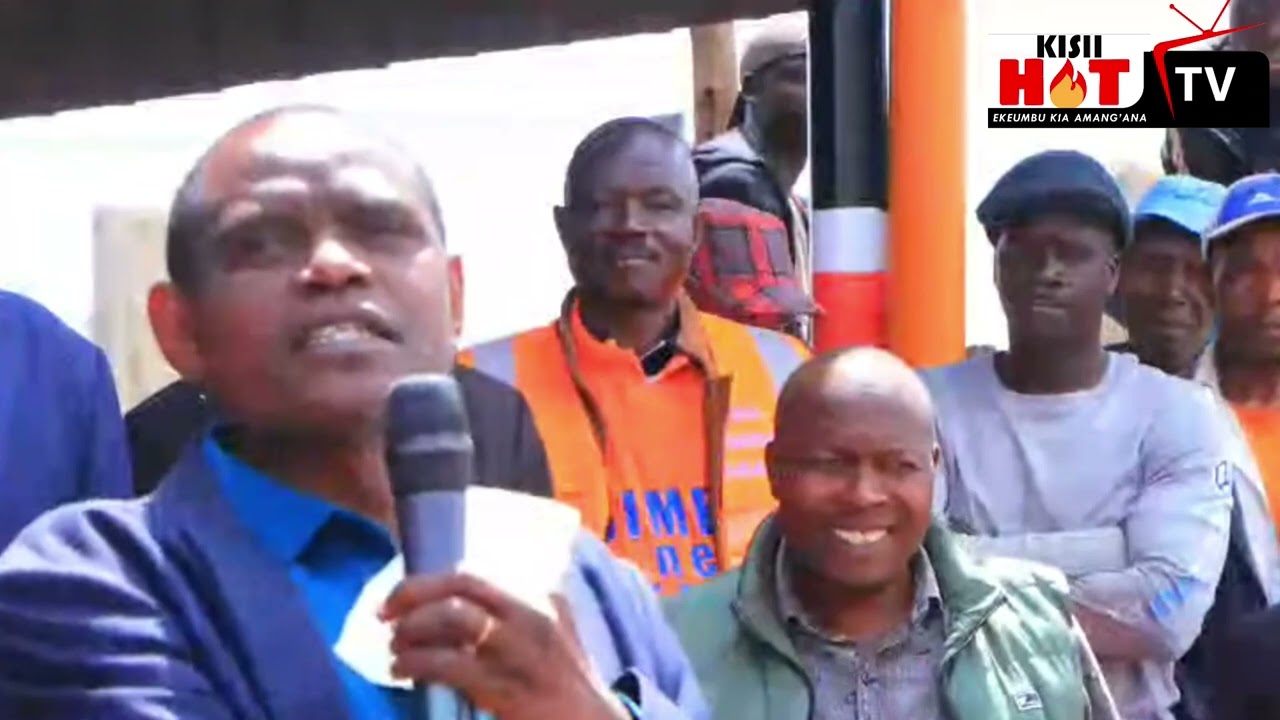 'Abang'ina moche moesiberie aiga.'MCA Hon Ombati tells Motonto residents