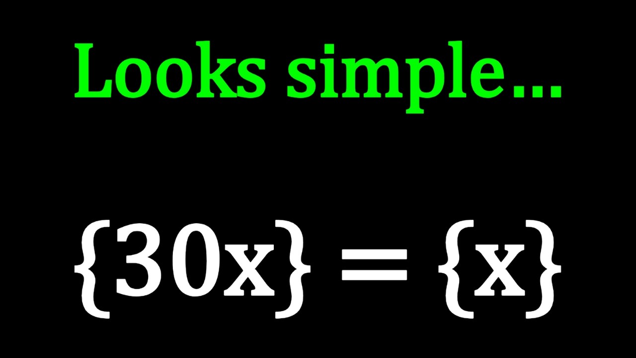 A Math Problem That Fools You