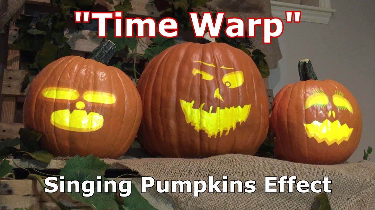 Time Warp - Singing Pumpkins Effect Animation