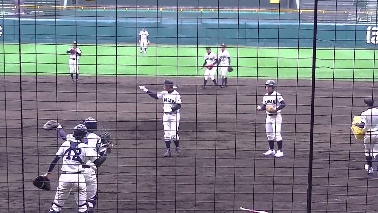 第８６回センバツ甲子園練習（今治西）