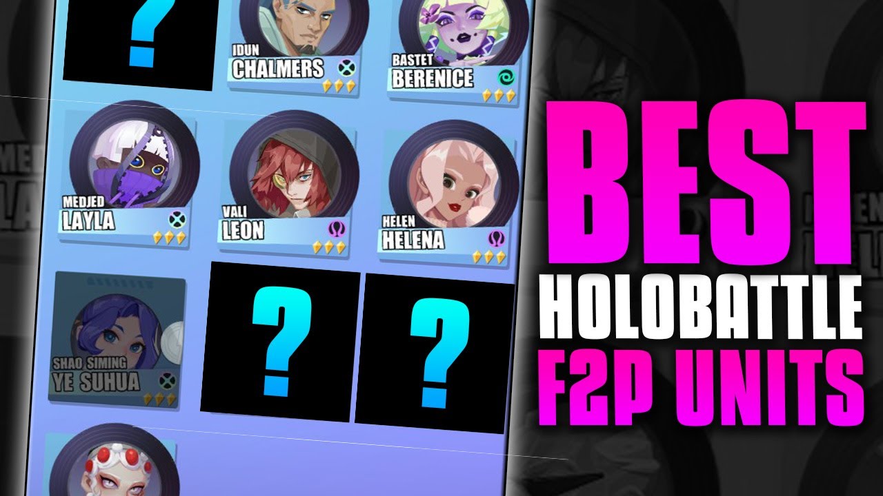 BEST HOLOBATTLE ESPERS - F2P Feat. Volkin!! | DISLYTE