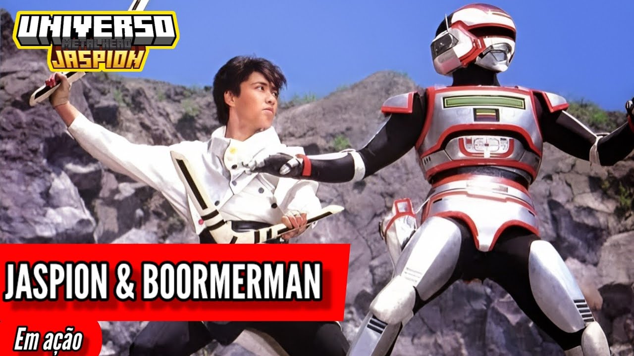 MELHORES MOMENTOS do JASPION e boomerman em ação contra o mal