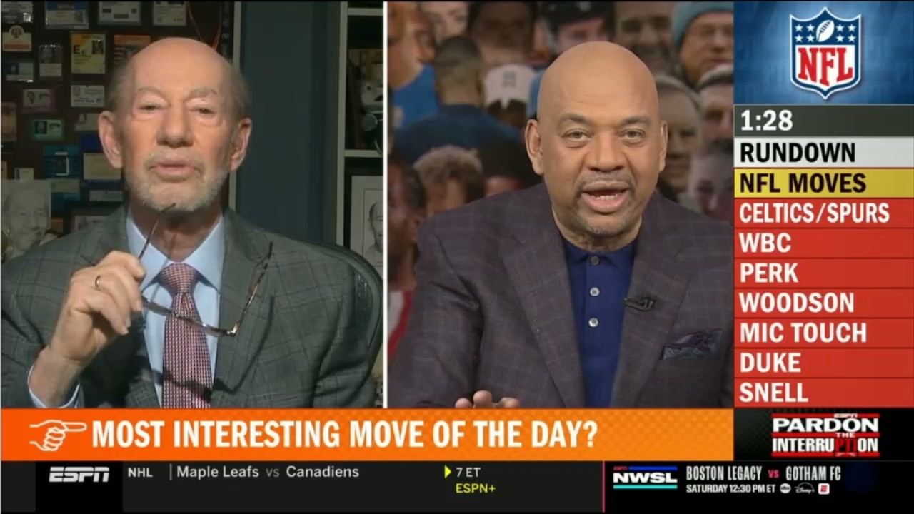 Pardon The Interruption | Wilbon on Lions sign Isiah Pacheco - Wemby's Spurs outlast Celtics tonight