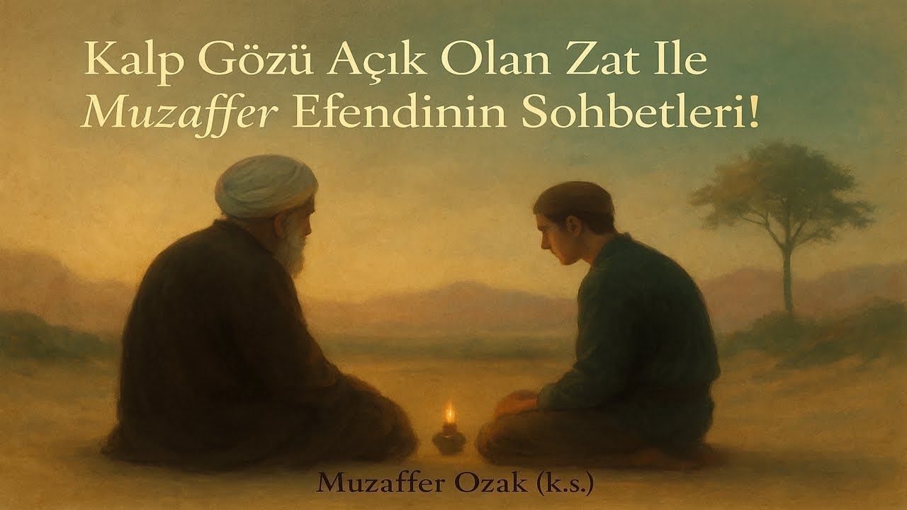 Kalp Gözü Açık Olan Zat İle Muzaffer Efendinin Sohbetleri! (Muzaffer Ozak (k.s.))