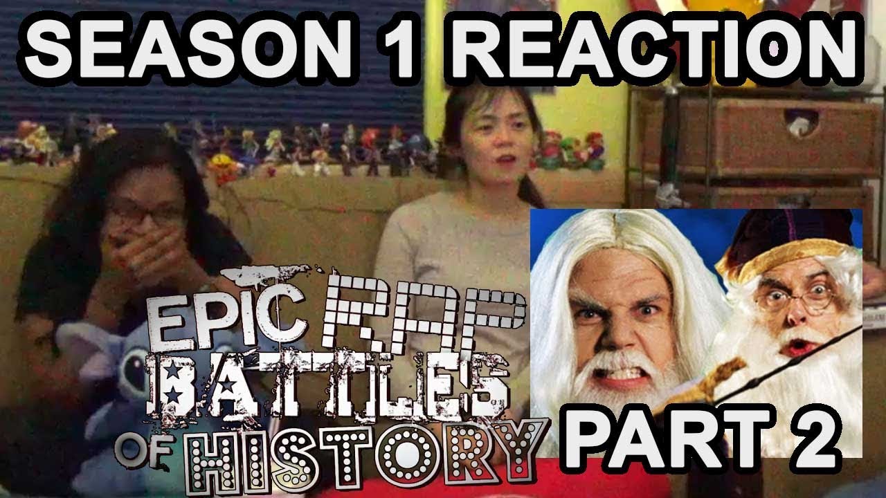 Epic Rap Battles of History Season 1 (Binge Reaction) Part 2 - Awkward Mafia Watches