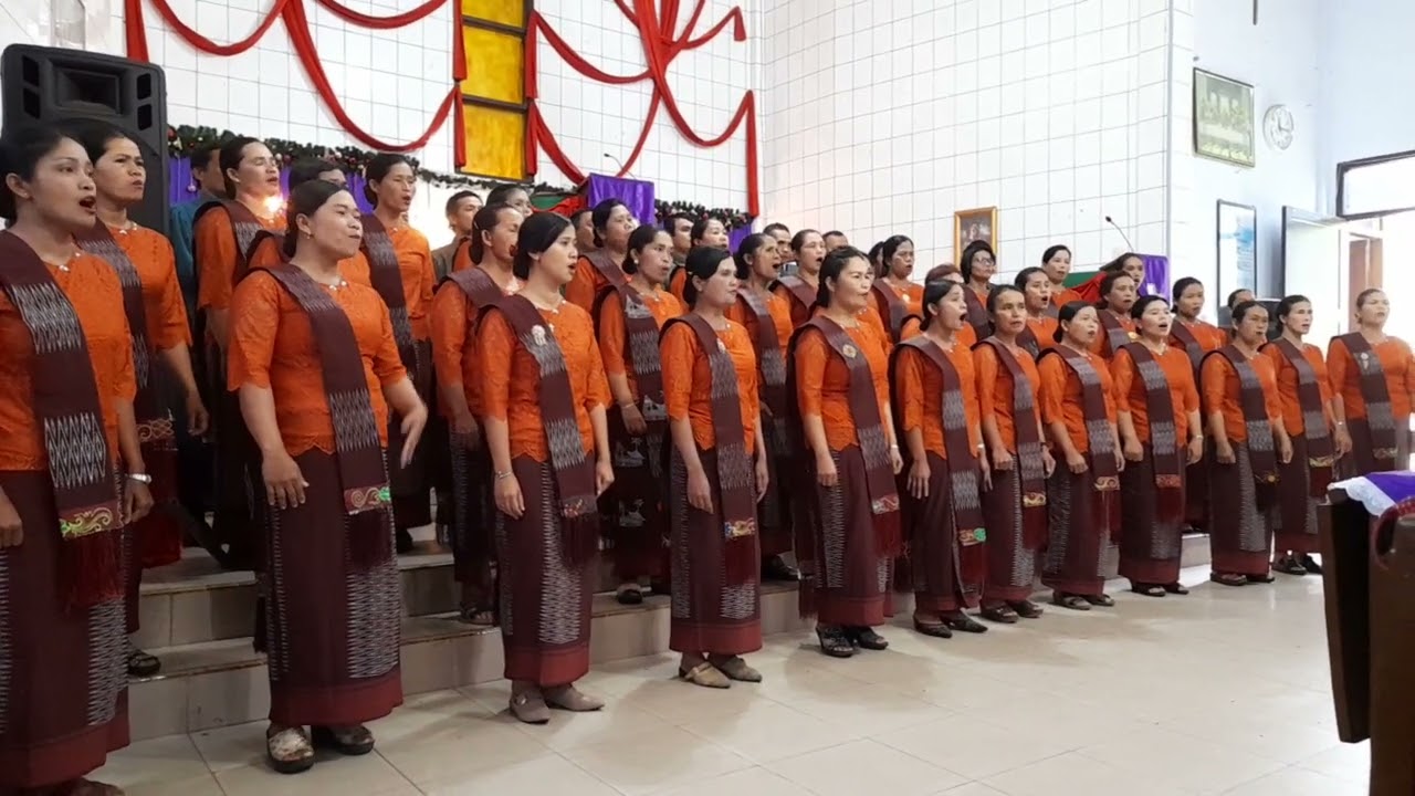 Koor Seksi Inang/Bapa GKPS Purba Tongah (Natal Bapa/Inang Res. Purba 2022)