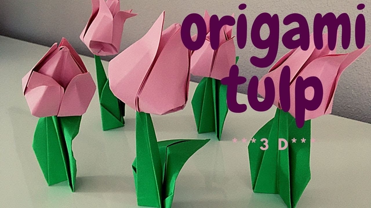 Origami TULP 