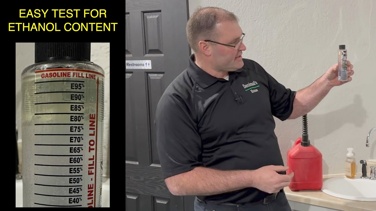 How To Test Gas for Ethanol Content in E-85, E10, or E15 Gasoline