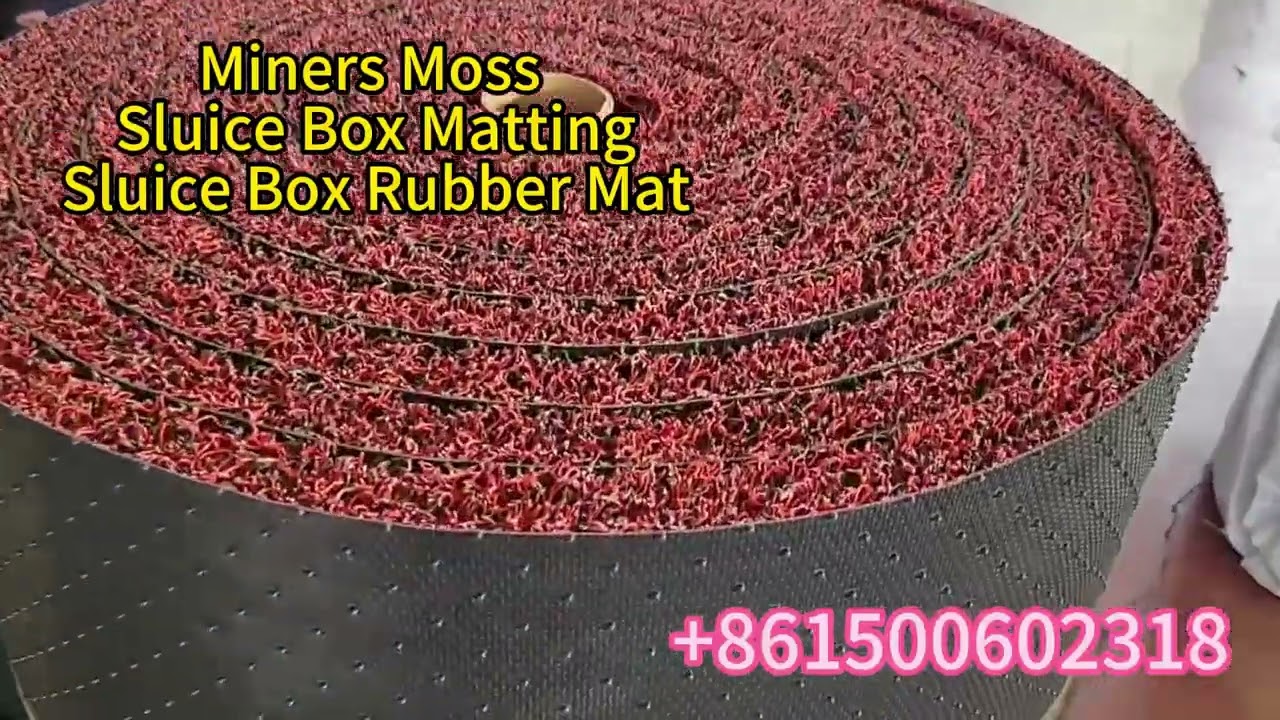 PVC Noodle Spaghetti Carpet Roll Cushion Coil Mat PVC Coil Gold Rush Mat