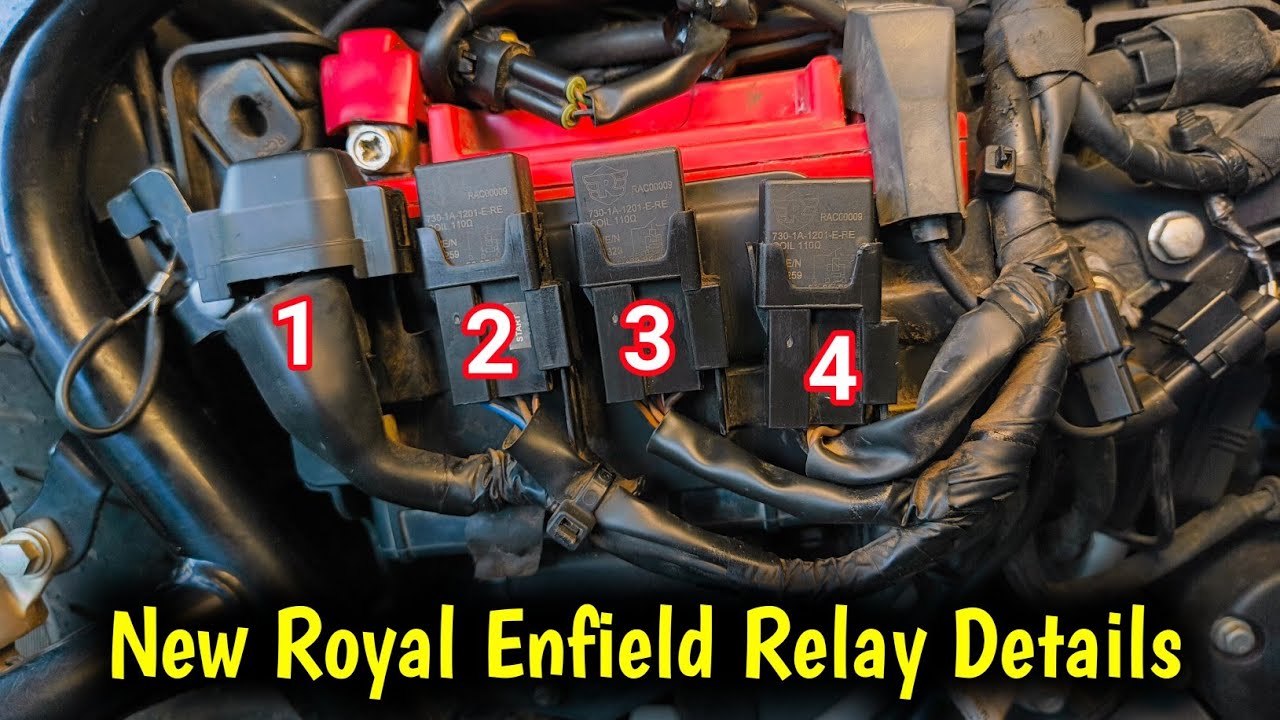 Royal Enfield ! All Relay working & Testing 🔥 Full Proof With PDF