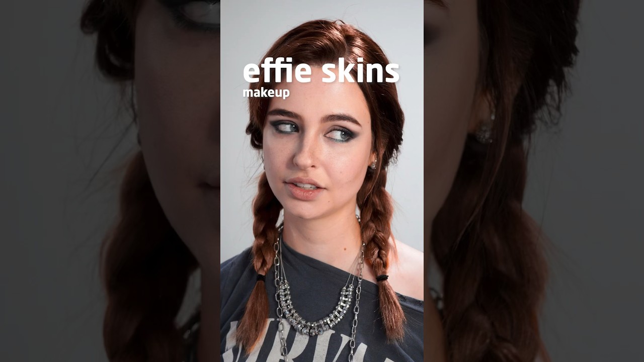 OG messy girl makeup🖤 #effymakeup #skinsuk #effystonem