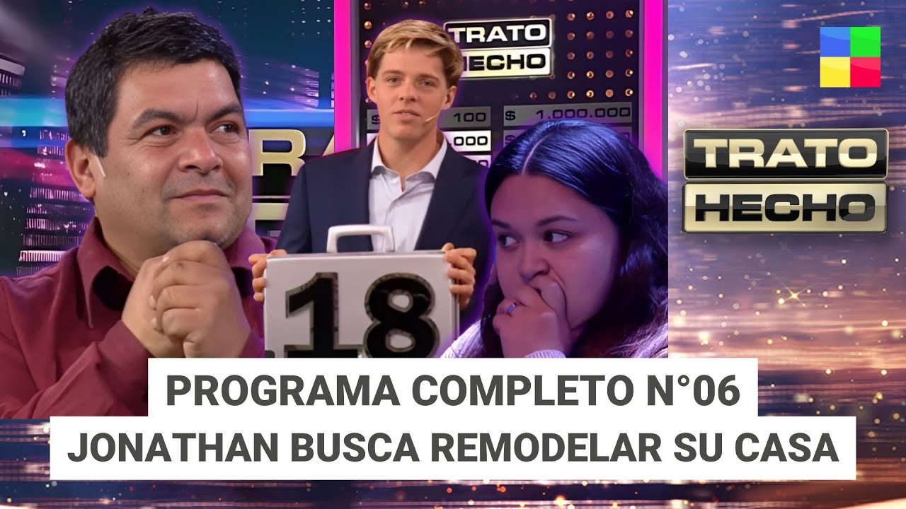 Jonathan y el sueño de remodelar su casa para su esposa #TratoHecho | Programa completo (18/08/25)