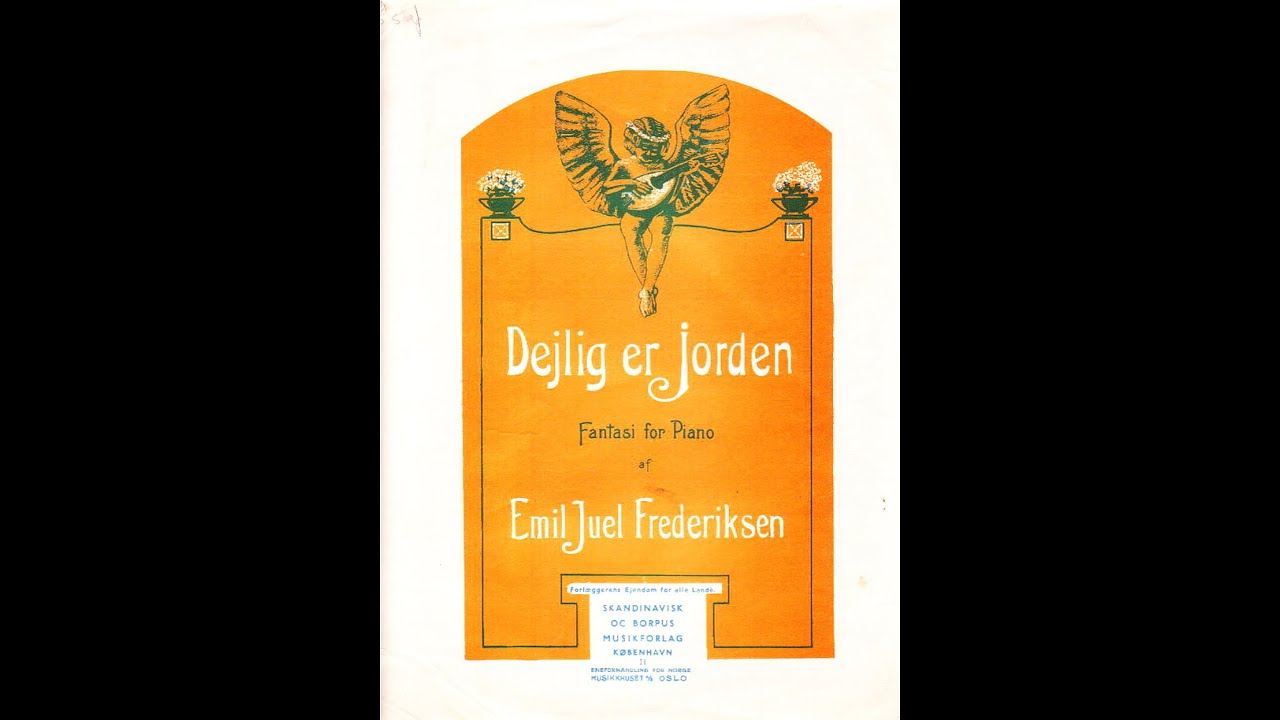 Deilig er Jorden - Fantasi for Piano