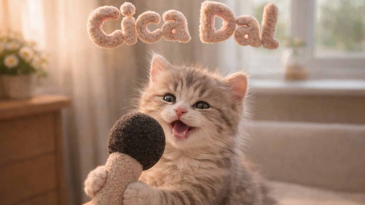 🐱Cica dal – Vidám gyerekdal