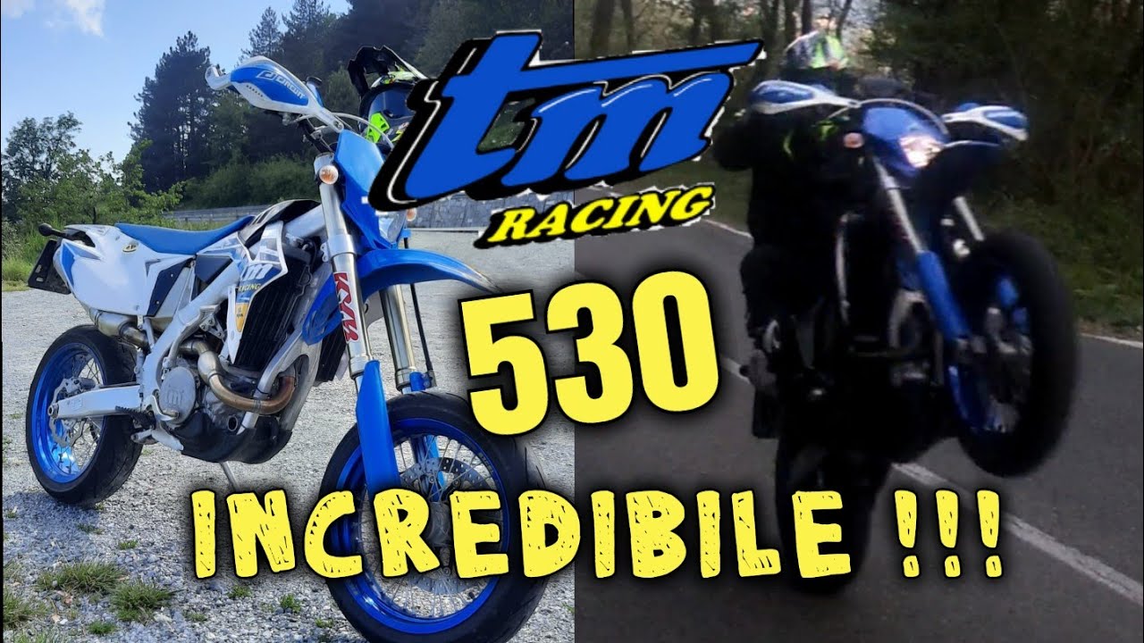 Tm 530 2018 🔥Moto INCREDIBILE!! SUPERMOTO WHEELIE OFFLIMITS!!!