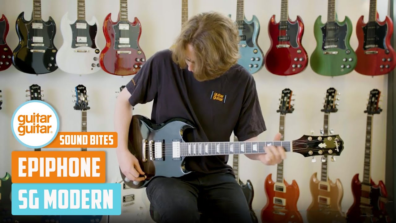 Epiphone SG Modern | NAMM 2020 | SOUND BITES
