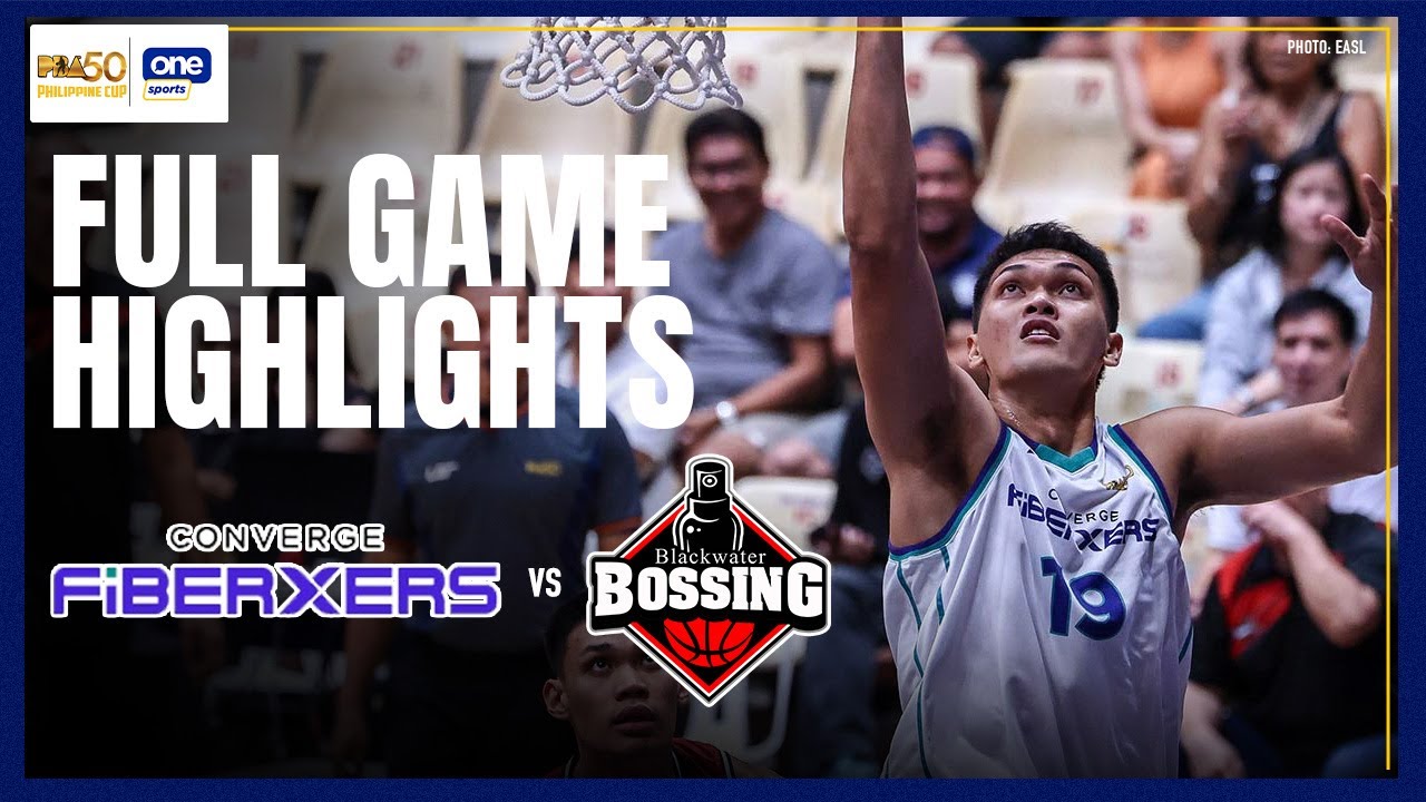 CONVERGE vs. BLACKWATER | FULL GAME HIGHLIGHTS | PBA SEASON 50 PHILIPPINE CUP | NOV 8, 2025