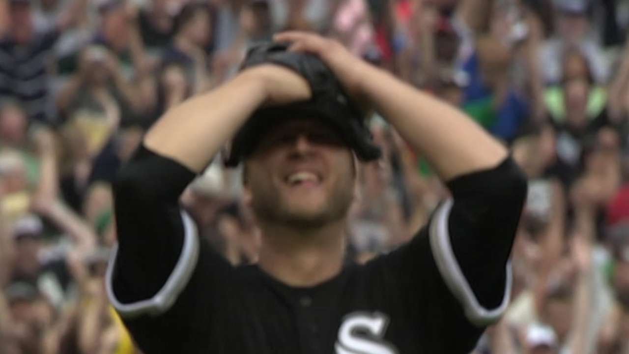 Buehrle induces grounder to seal perfect game