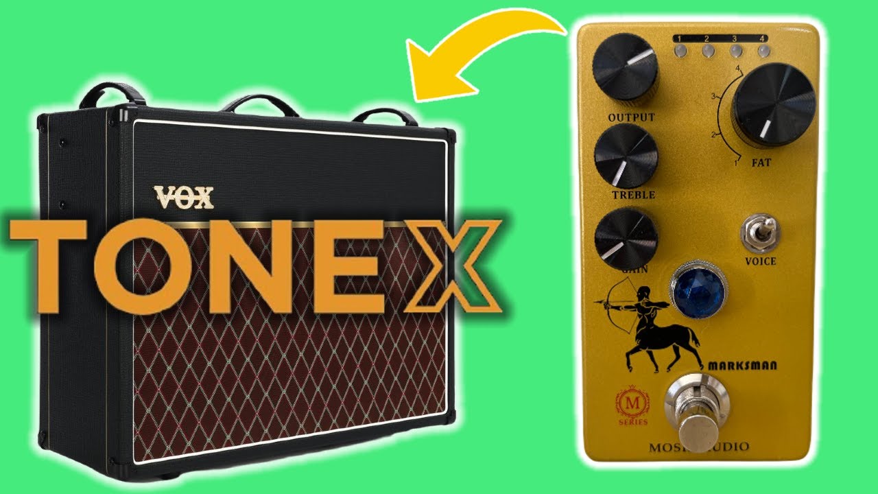 4 KLONS INTO AN AC30 || MOSKY MARKSMAN