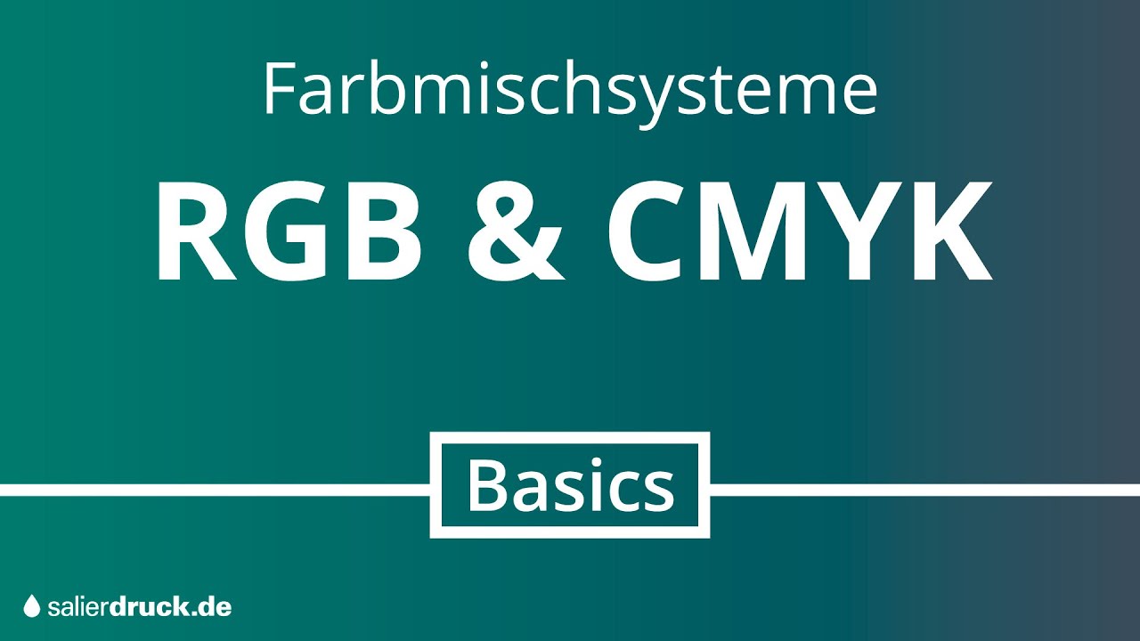 CMYK & RGB | Farbr&auml;ume kurz erkl&auml;rt & einfach konvertiert | SalierDruck Grafik Basics