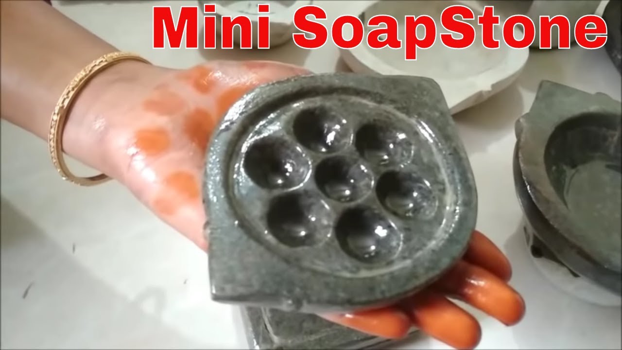 Interesting  Miniature Soapstone Kitchen Set | Mini Cooking Set | Kalchatti | The Theme Kitchen