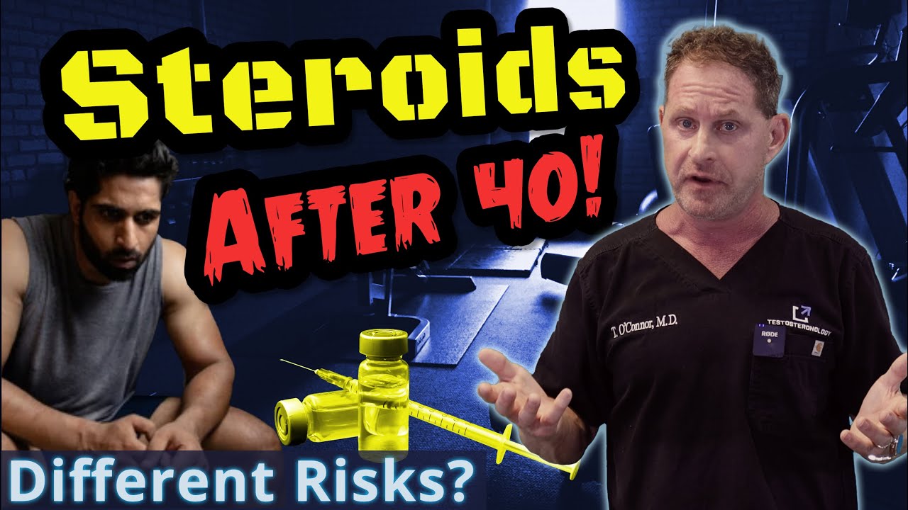 Steroids After 40! Understanding the Risks