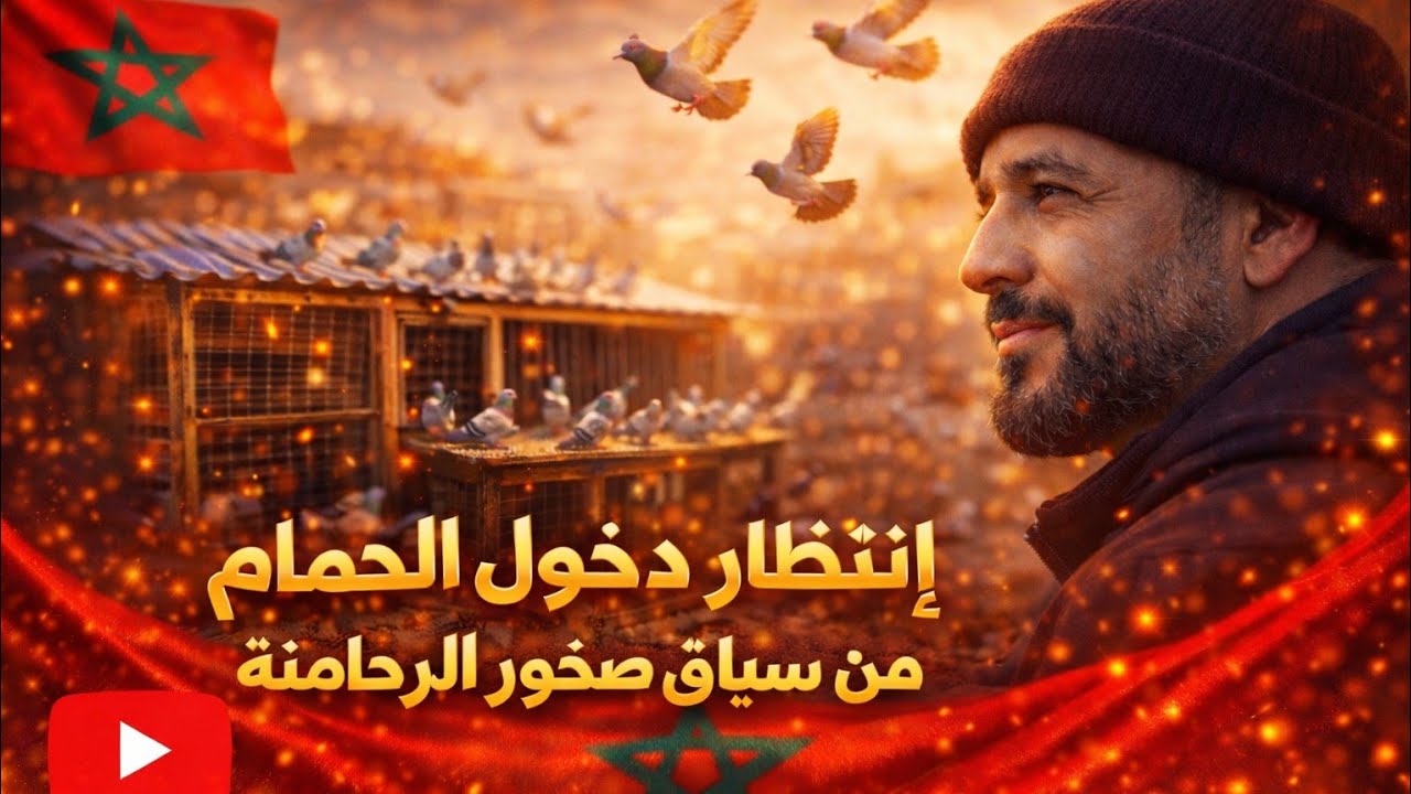 دخول الحمام من اول مسابقة رسمية .سيباق صخور رحامنة . حولي 3246 حمامة اللهم بارك 🕊️الله اي سخر لجاميع