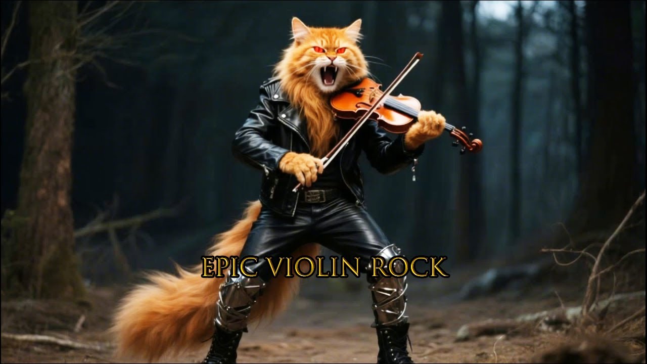 Violin Cat's Rage – Symphonic Violin Over a Hard Rock Storm