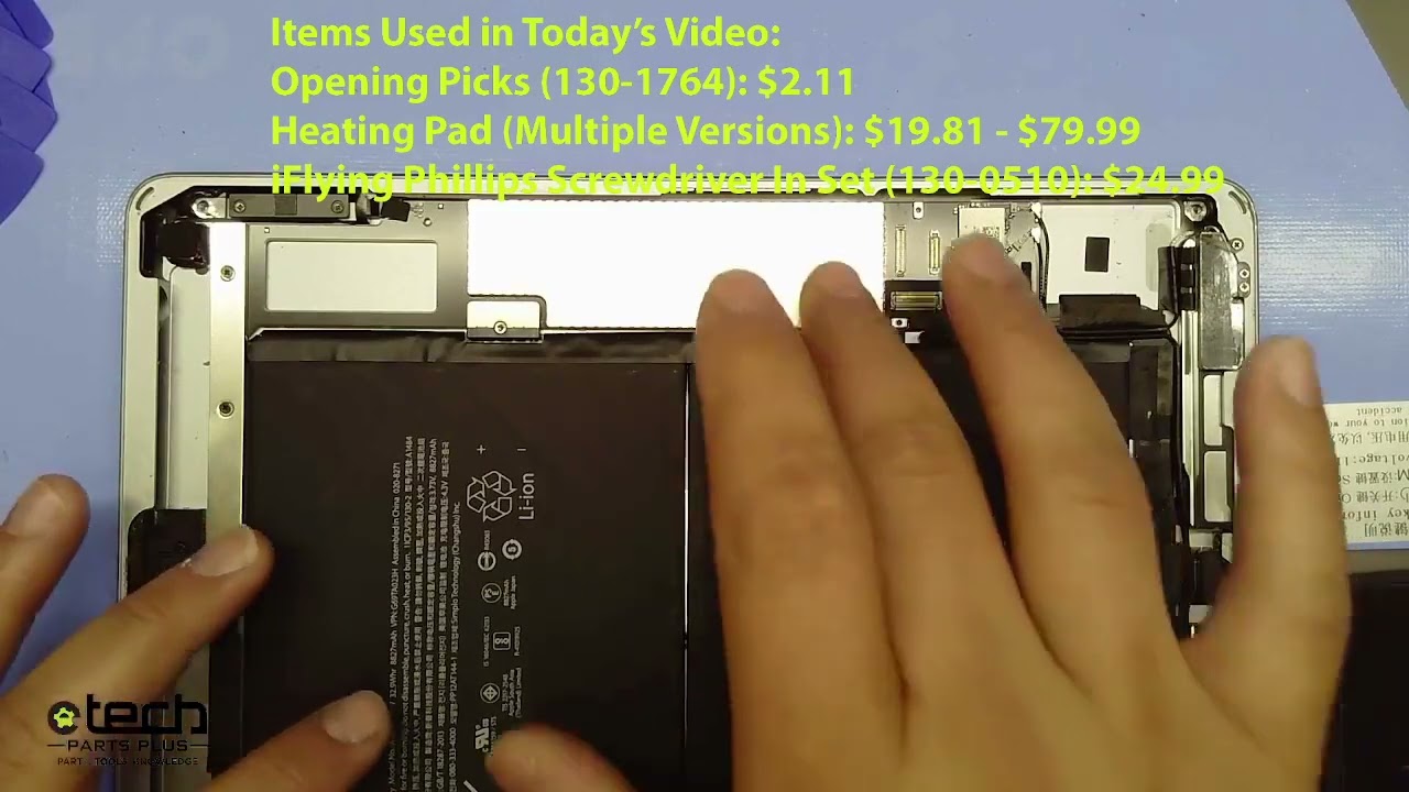 Safely Disconnect Battery on an iPad