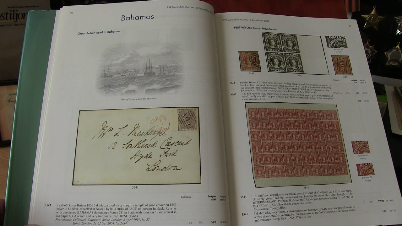 Каталог  - марки британских колоний.