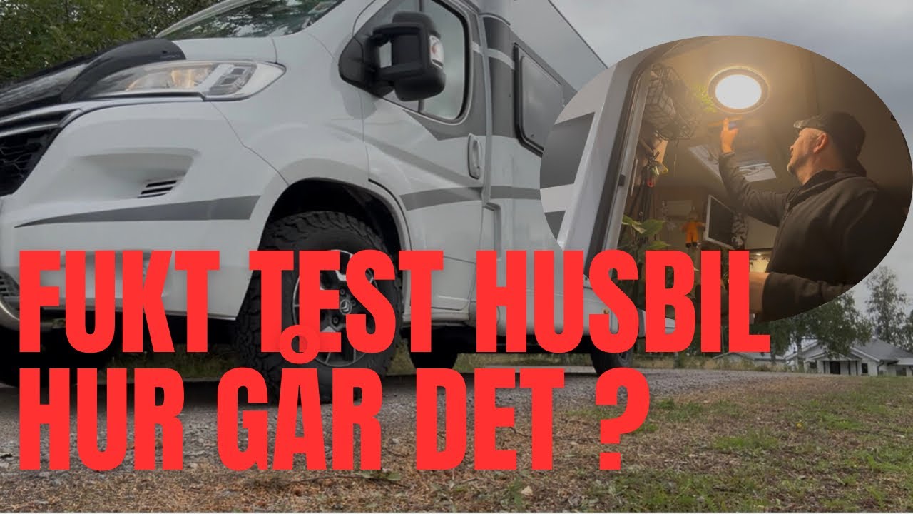 Hur går fuktesten ?och träffar en YouTuber 
