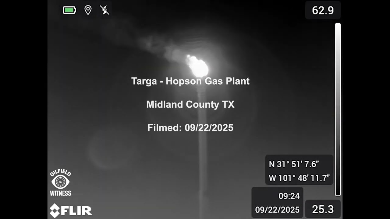 Targa: Hopson Gas Plant  09/22/25
