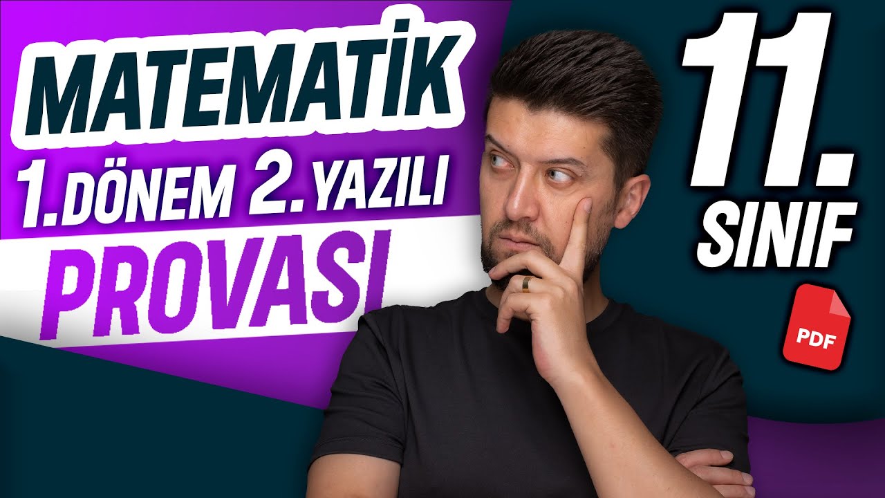 11. sınıf matematik 1. dönem 2. yazılı | prova