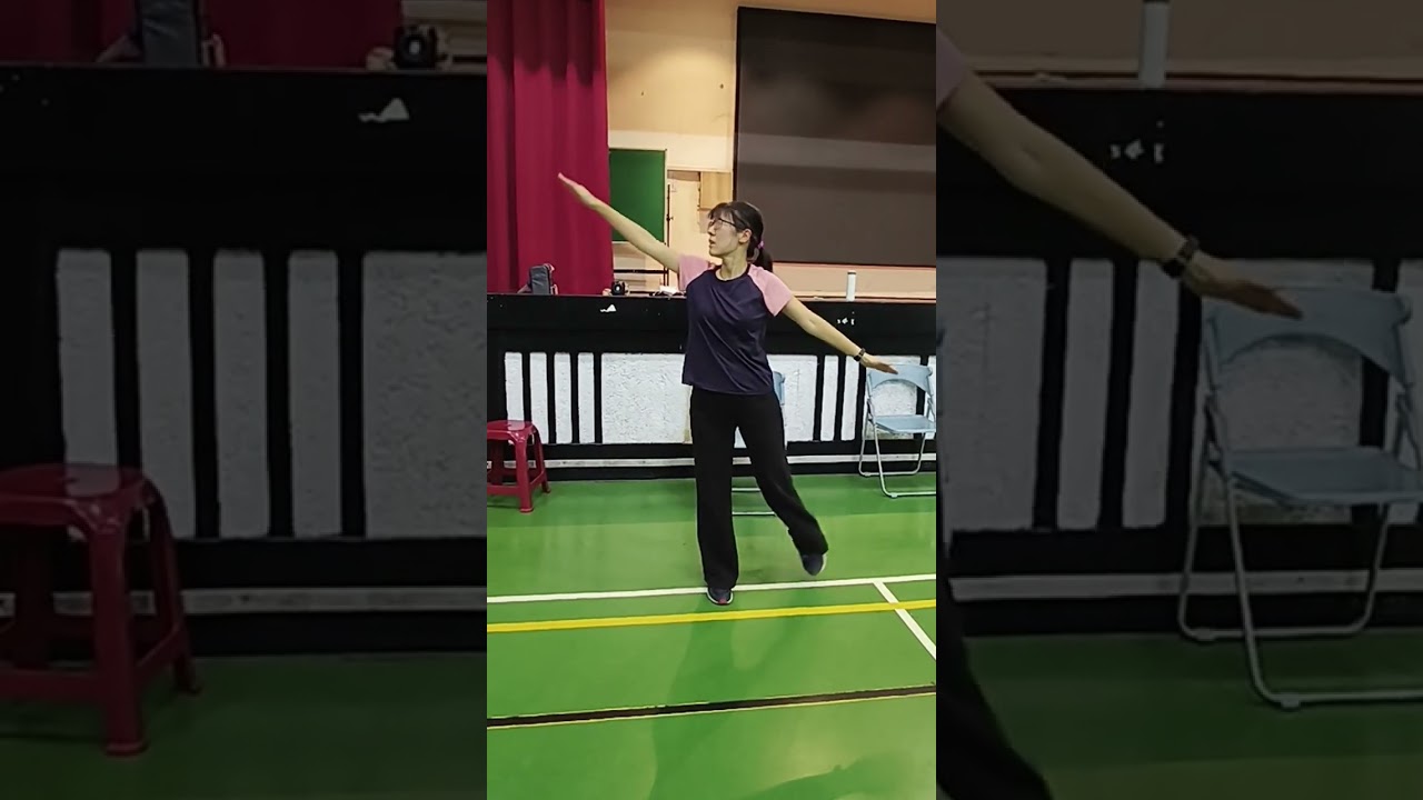 健康操第一段慢動作示範
