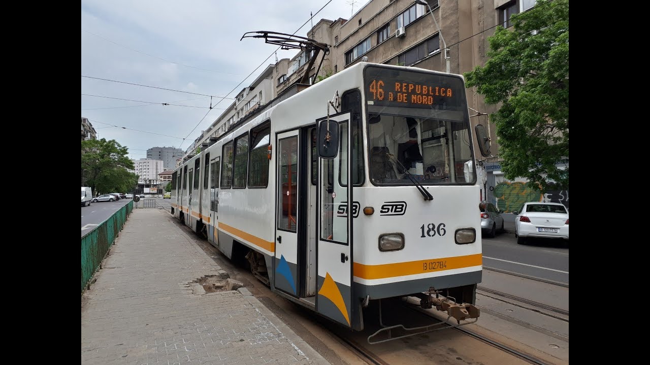 Cab View : Linia 46 : Gara de Nord - Republica