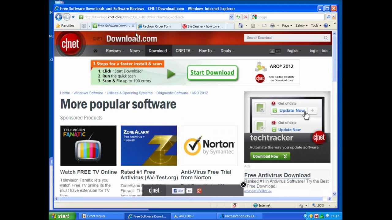 Eventvwr - Letting the scammers access a PC