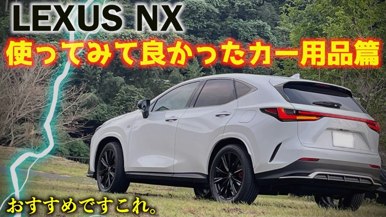 【必須アイテム!?】LEXUS NXで使ってみて良かったカー用品を紹介!!!