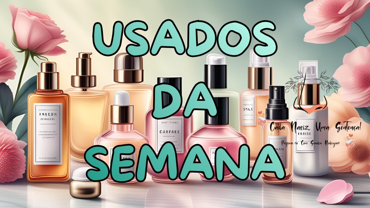 Usados da Semana - Perfumes, Body Splashs e Hidratantes!!