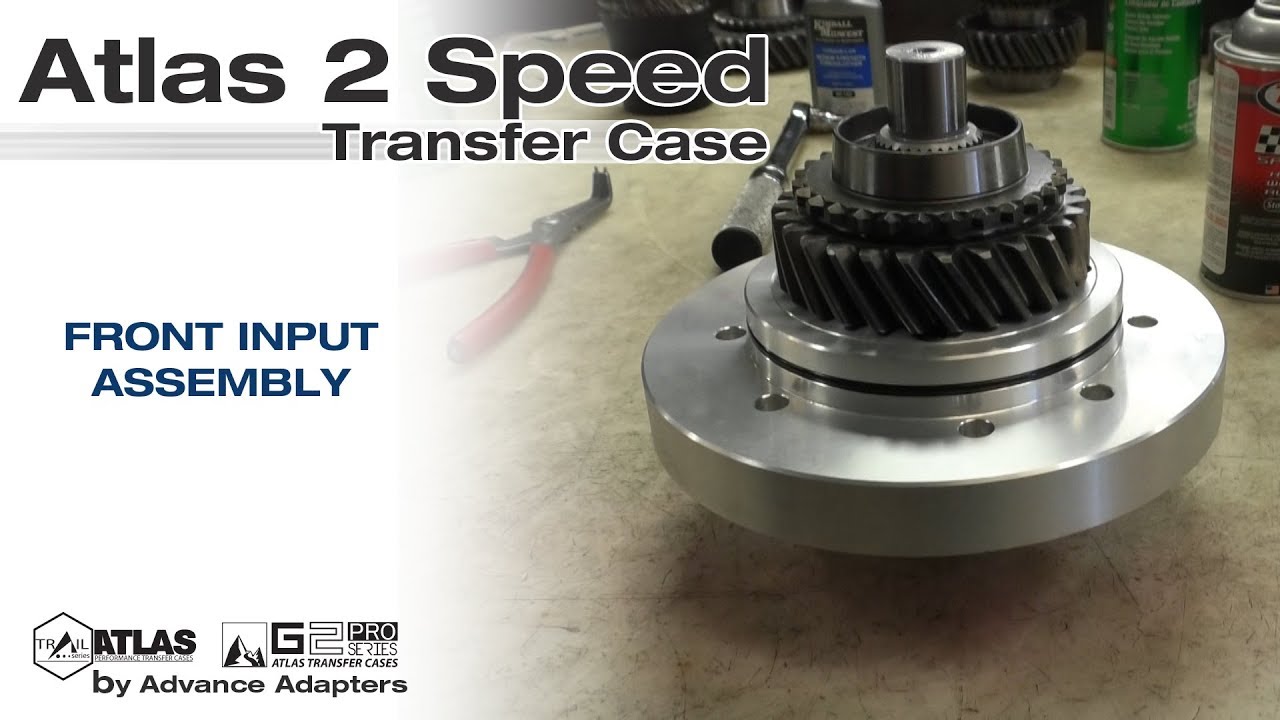 Atlas 2 Speed Front Input Assembly