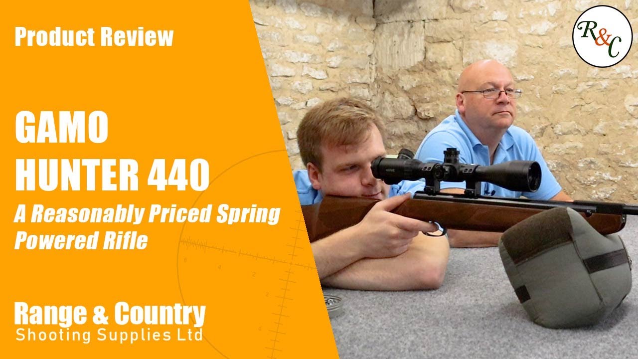 Недорогая винтовка с пружинным механизмом — Gamo Hunter 440 — Range and Country