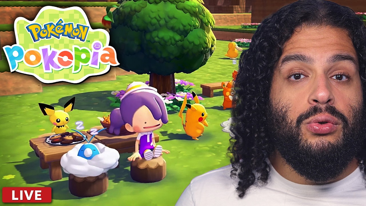 Aloprando no POKÉMON POKOPIA | Live do Cogu #51