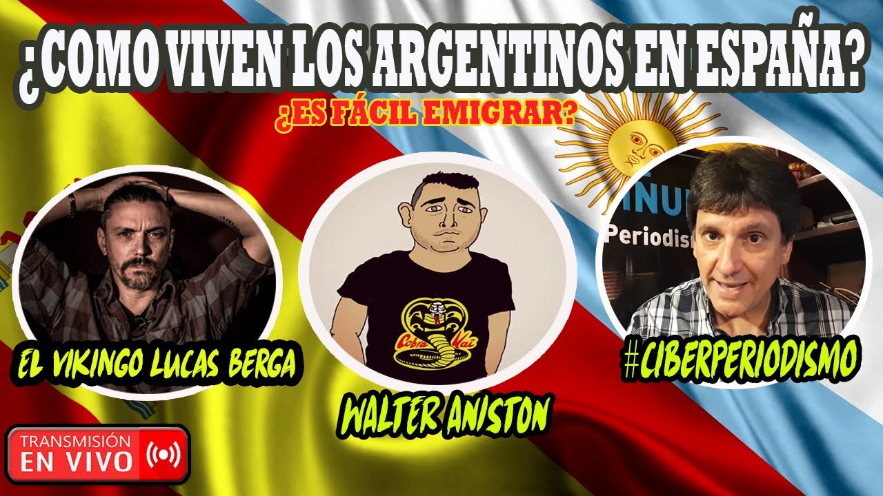 ¿COMO VIVEN LOS ARGENTINOS EN ESPAÑA? ft. @LucasBergaVKG  @ciberperiodismo