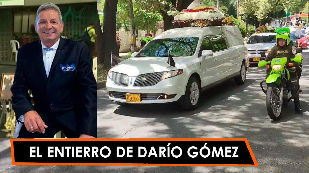 ASÍ FUE EL ENTIERRO DE DARÍO GÓMEZ, EL REY DEL DESPECHO Q.E.P.D