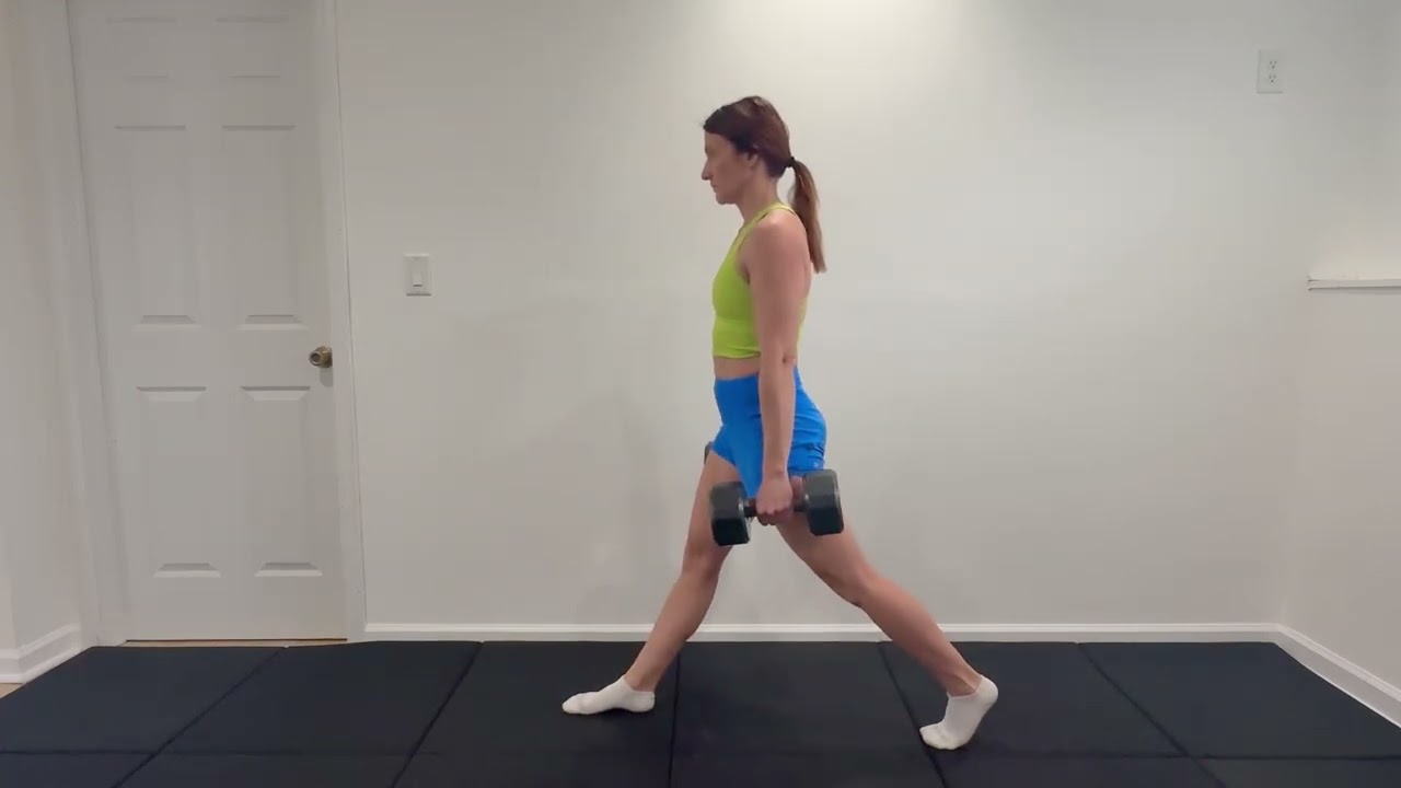 Dumbbell Split Squat | Exercise Demo