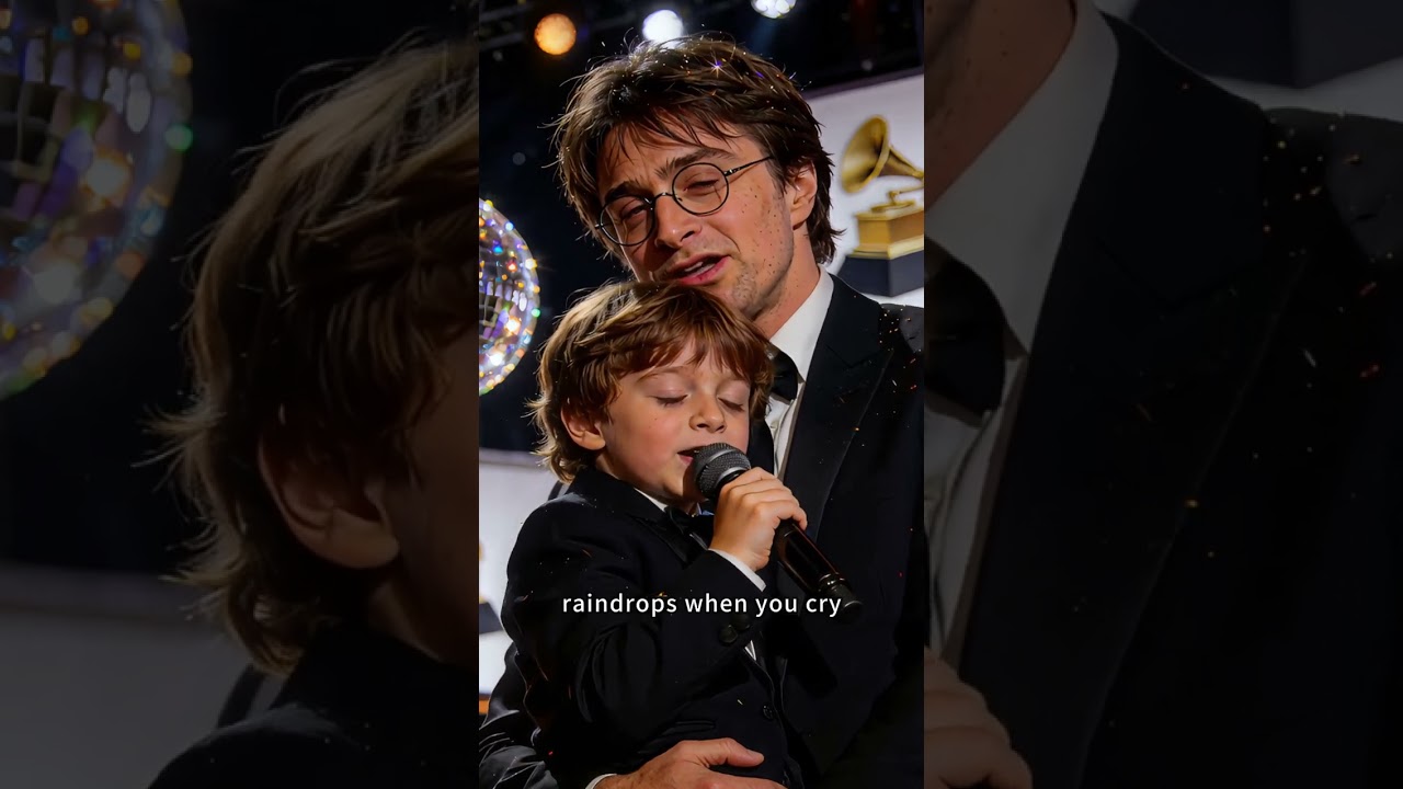 Harry Potter sang with his son