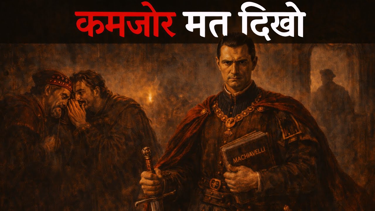 कमज़ोर मत दिखो – Machiavelli Power Rule
