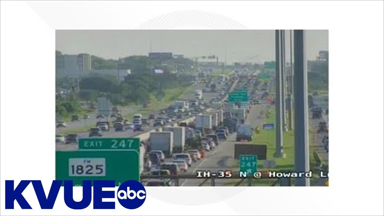 Live Austin traffic: Nearly gridlock on I-35 7/29 after crash with semi | KVUE