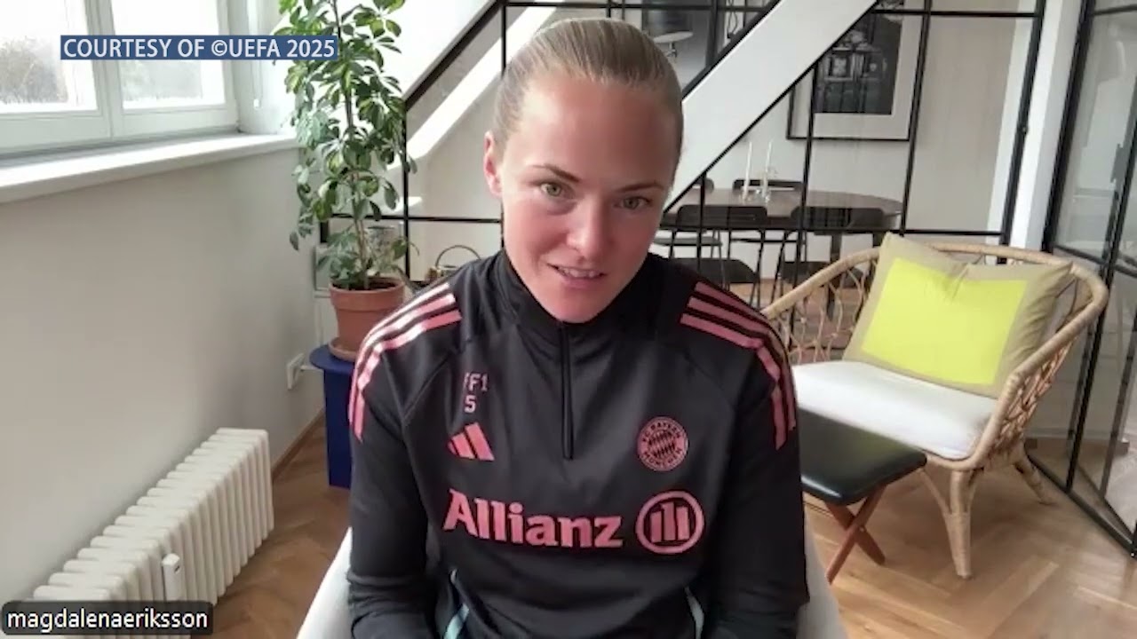Magda Eriksson SAYS 'it's time' for Bayern to PROVE themselves in UWCL